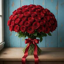 Букет Красные розы Блэк Меджик в Посёлок Подольской машинно-испытательной станции
