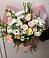 Букет цветов из: Хризантемы, Розы и Лизиантусы в Посёлок Подольской машинно-испытательной станции
