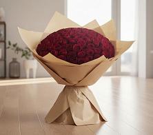 Букет 101 Красная роза в Посёлок Подольской машинно-испытательной станции