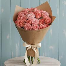 Букет цветов из:  Розы в Посёлок Подольской машинно-испытательной станции