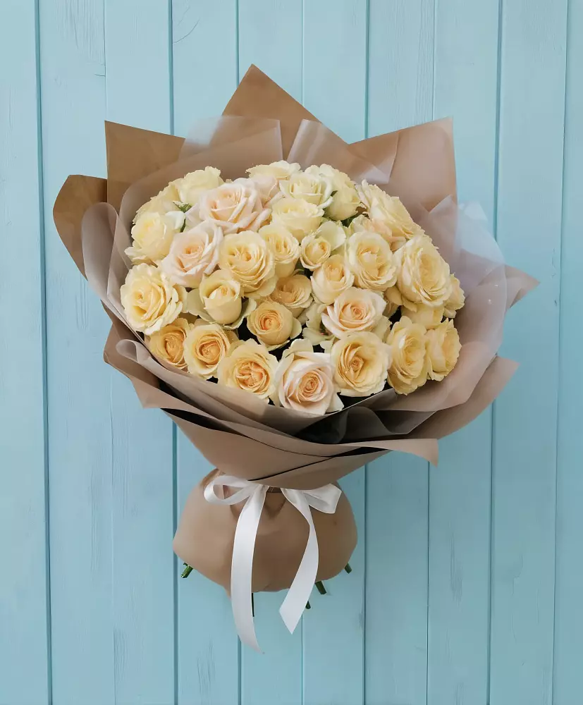 Букет Кремовое облако в Посёлок Подольской машинно-испытательной станции