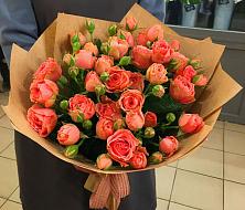 Букет цветов из:  Розы #REPLACE_PRED# Посёлок Подольской машинно-испытательной станции