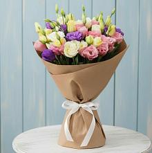 Букет цветов из:  Лизиантусы #REPLACE_PRED# Посёлок Подольской машинно-испытательной станции