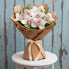 Букет цветов из:  Орхидеи и Розы #REPLACE_PRED# Посёлок Подольской машинно-испытательной станции